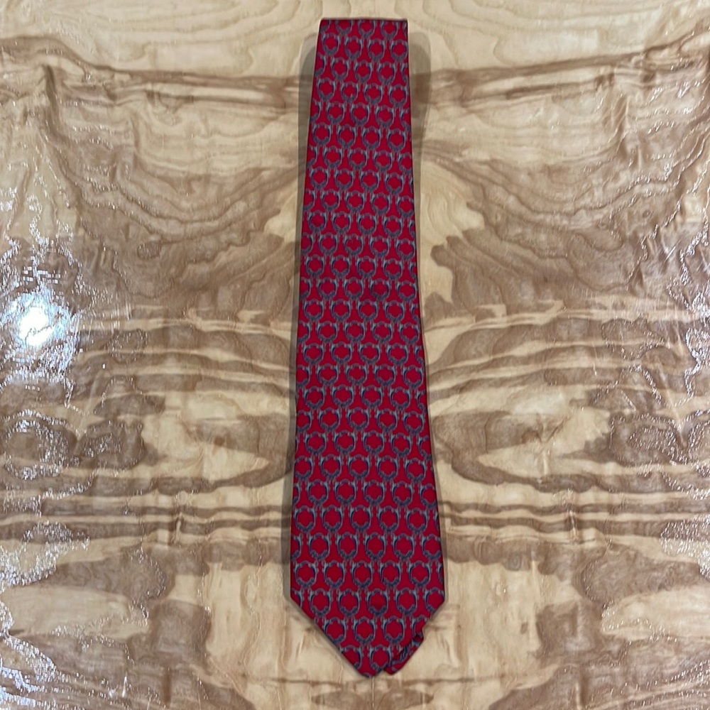 Givenchy Monsieur Vintage Men’s Silk Red Tie